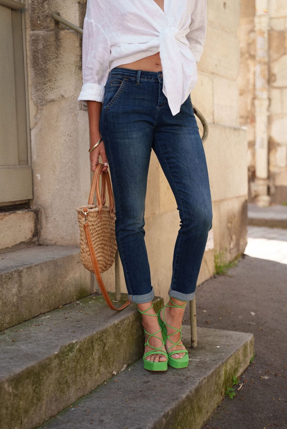 Jean Chino Bleu Foncé – Image 5